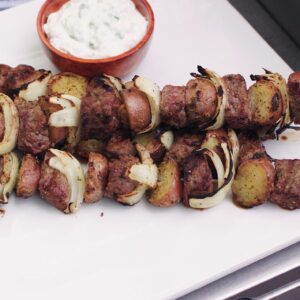 steak potato kabobs