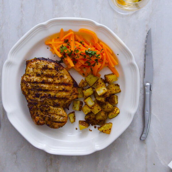 Weber® Garlic Parmesan Pork Chop - The Real Kitchen