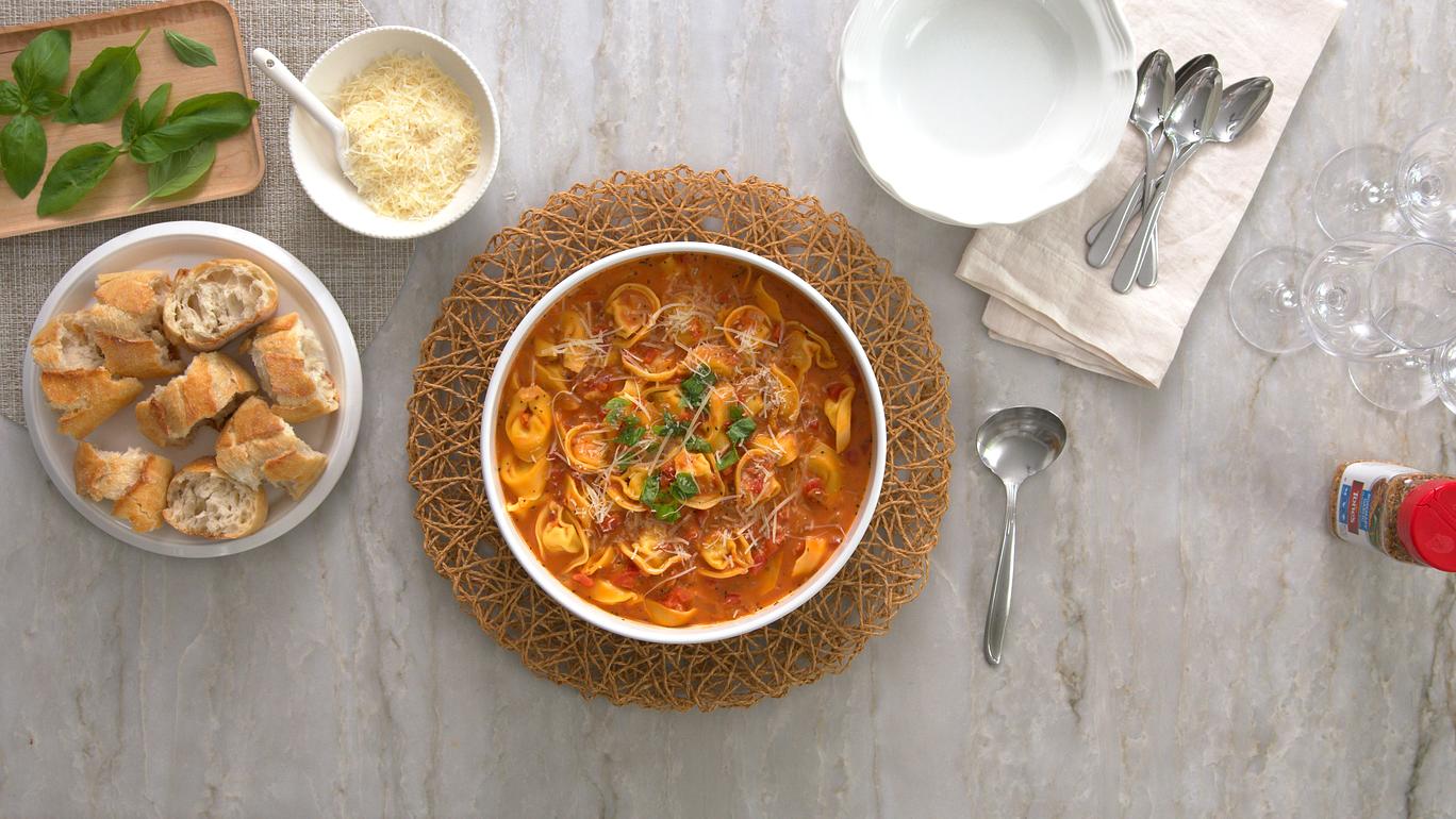 Tones Rosemary Garlic Tortellini Soup