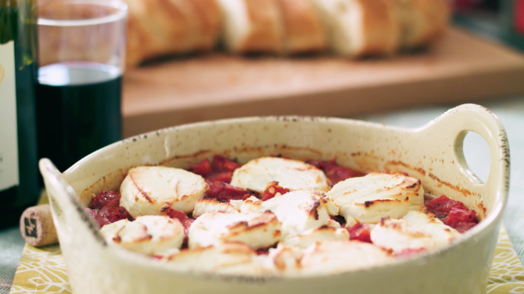 Spicy Baked Goat Cheese Dip The Real Kitchen