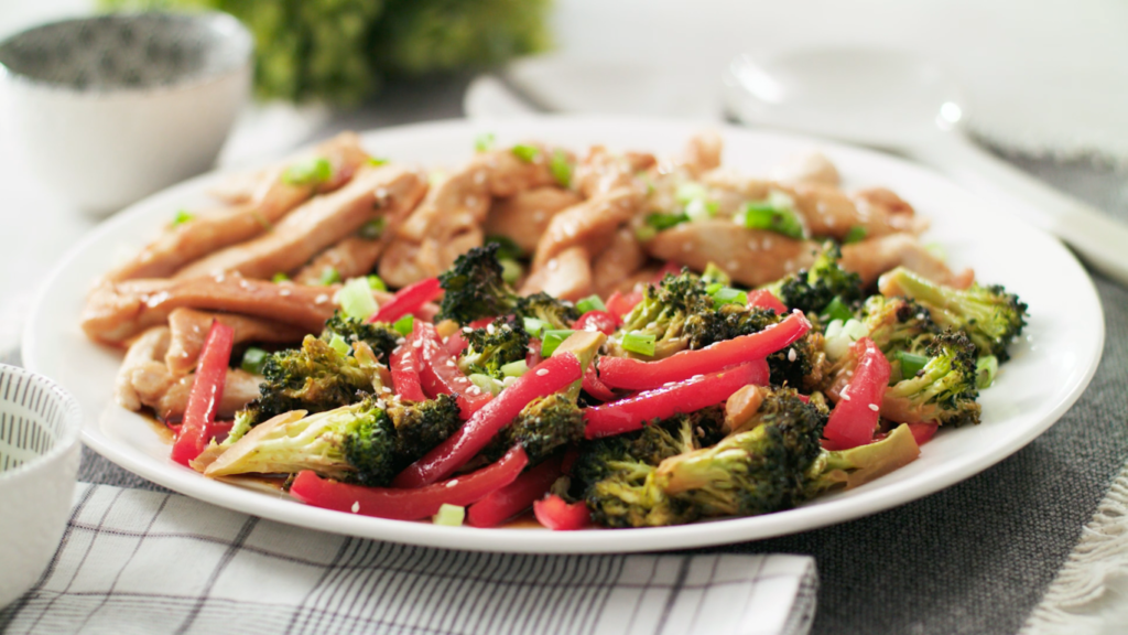 Garlic Ginger Chicken & Broccoli The Real Kitchen