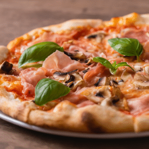 grilled pizza