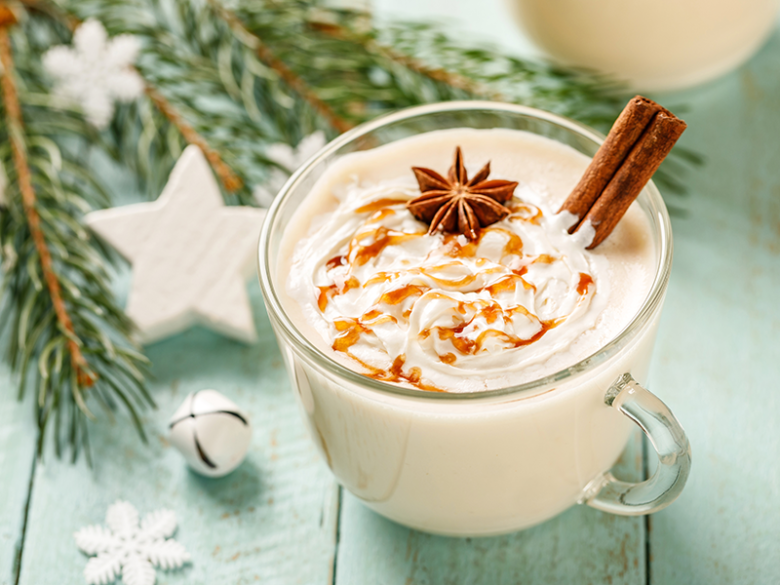 RumChata Egg Nog Cocktail The Real Kitchen