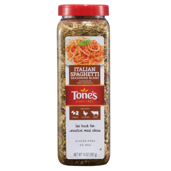 Tone's Italian Spaghetti Seasoning Blend The Real Kitchen