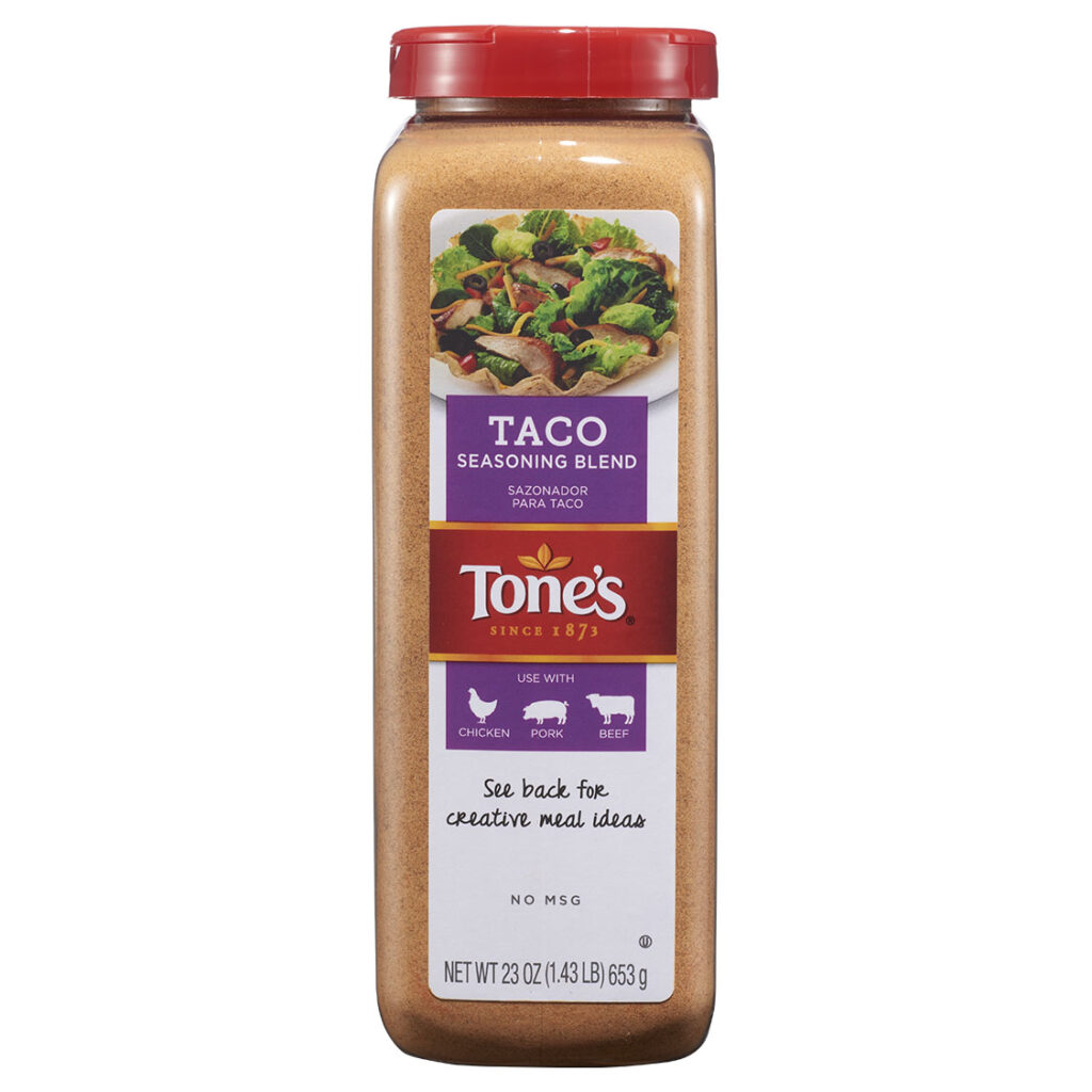 Tone's Taco Seasoning Blend The Real Kitchen