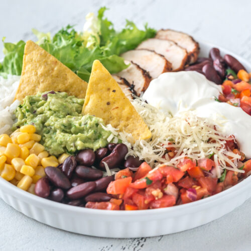 Fiesta Chicken Burrito Bowl The Real Kitchen