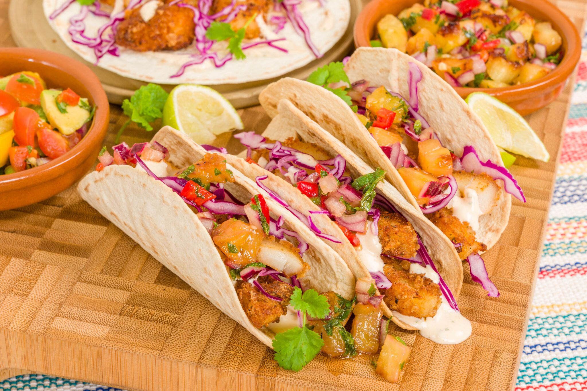 Bang Bang Crispy Fish Tacos The Real Kitchen