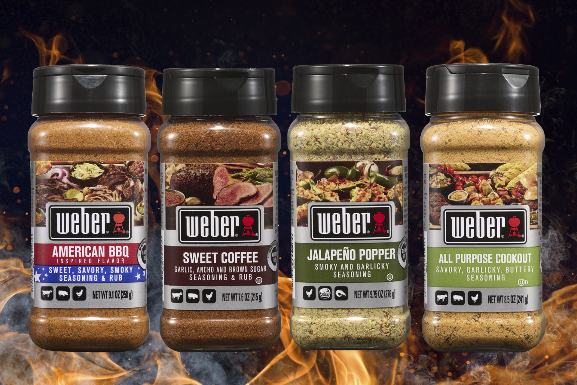 4 New Seasonings to Check Out from Weber®