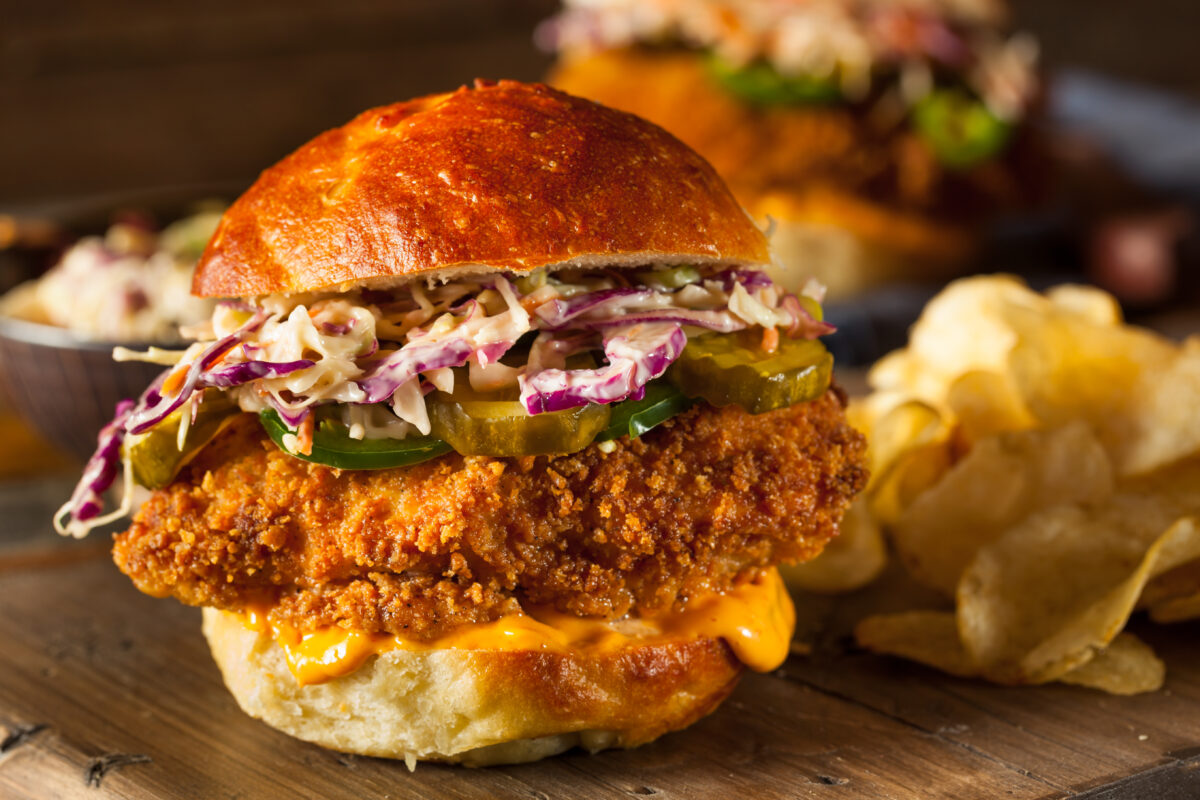 fried chicken sandwich