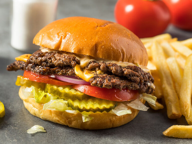 Cheddar Smash Burger with Weber® Gourmet Burger Seasoning - The Real ...