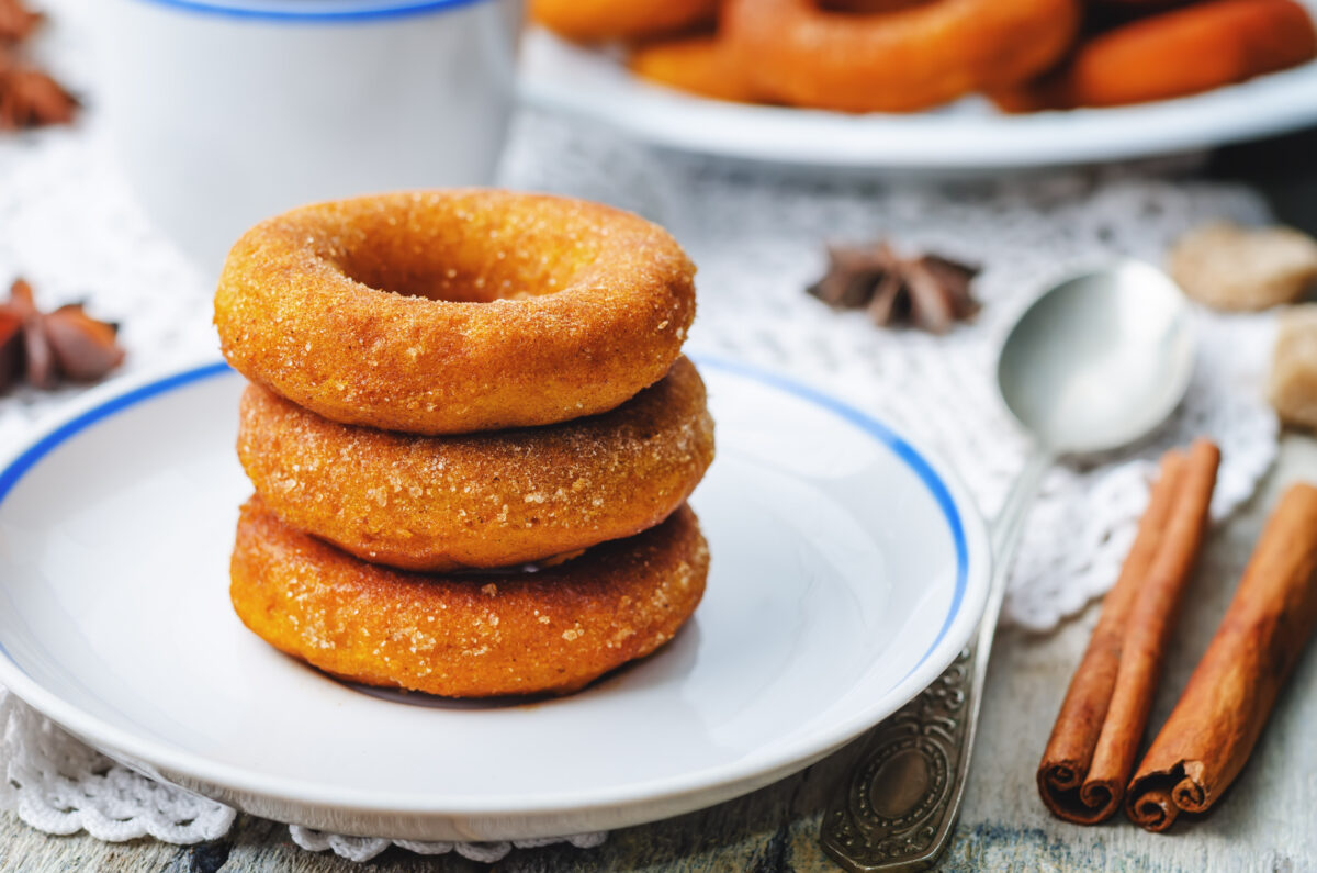 pumpkin donut