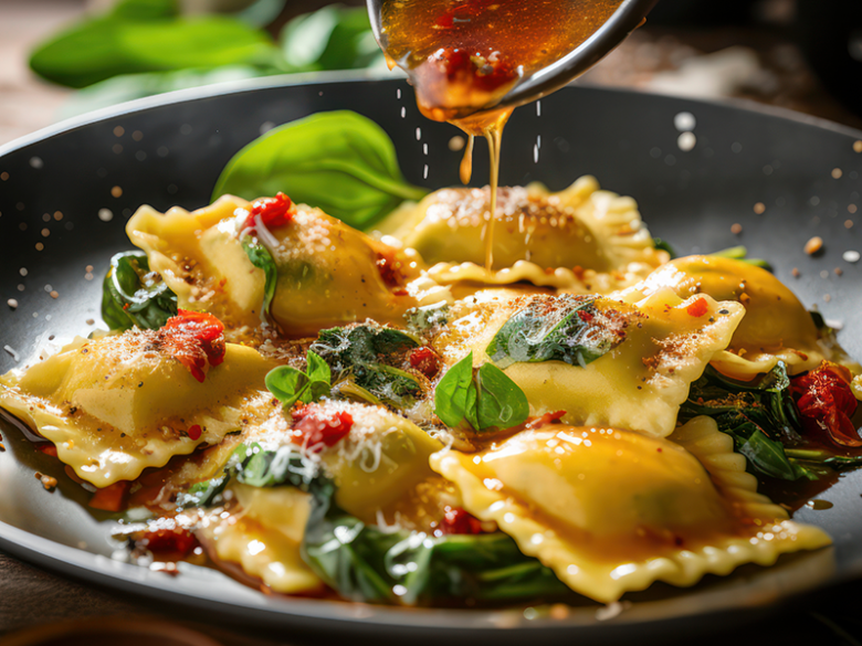Meatless Italian Ravioli - The Real Kitchen