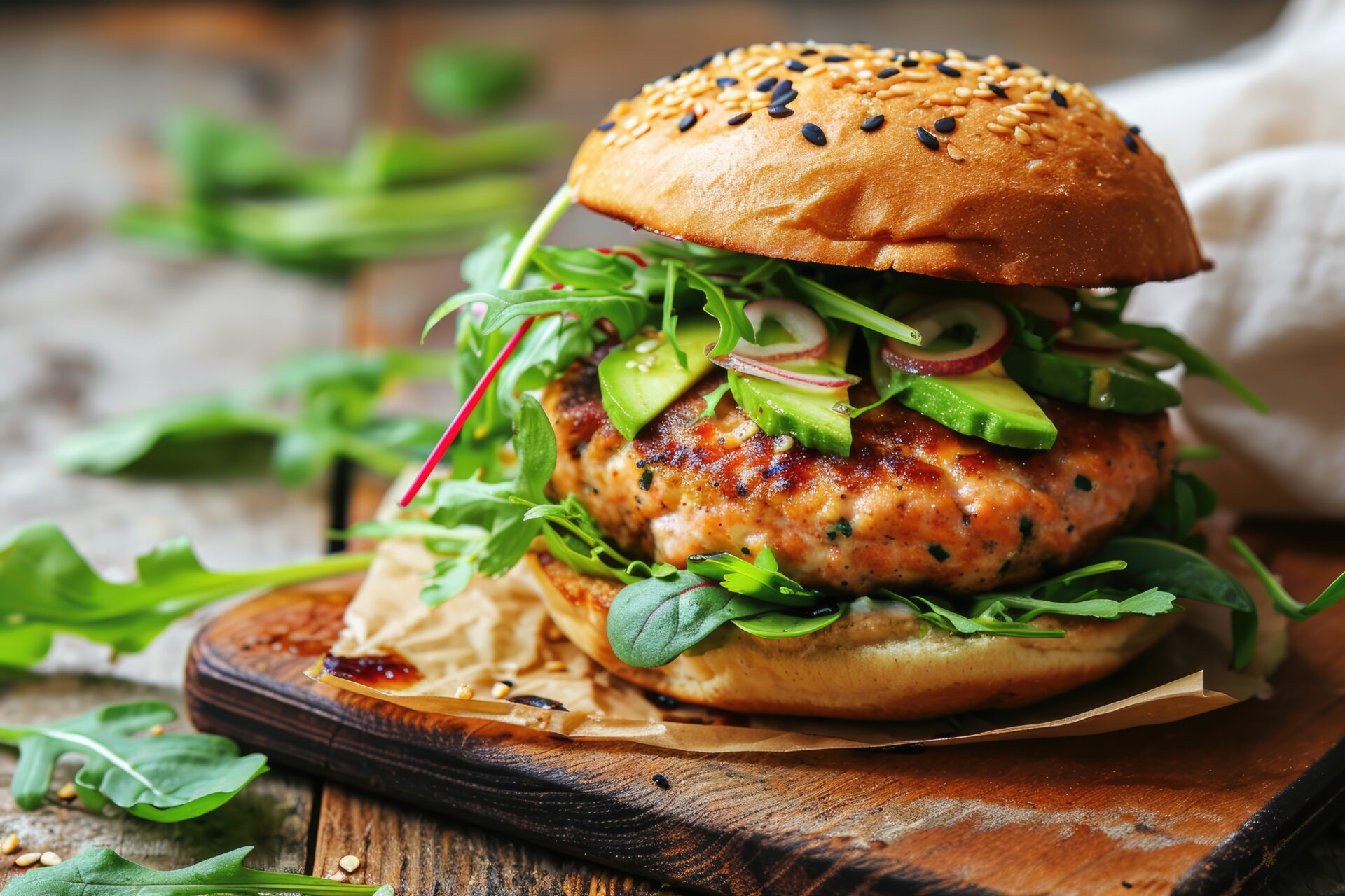 Salmon Burger