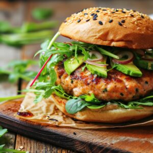 Salmon Burger