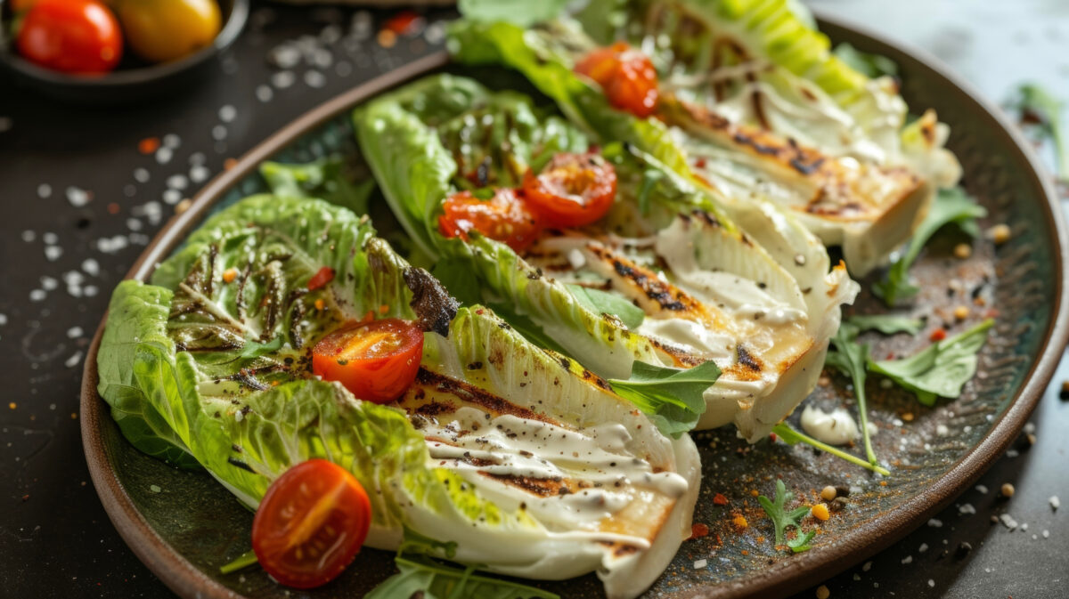 Grilled Romaine Salad