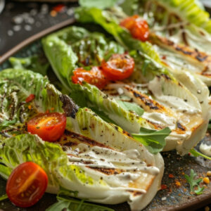 Grilled Romaine Salad