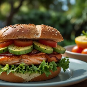 salmon blt