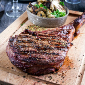 Barbecue Tomahawk Steak