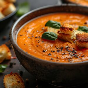 smoked tomato bisque