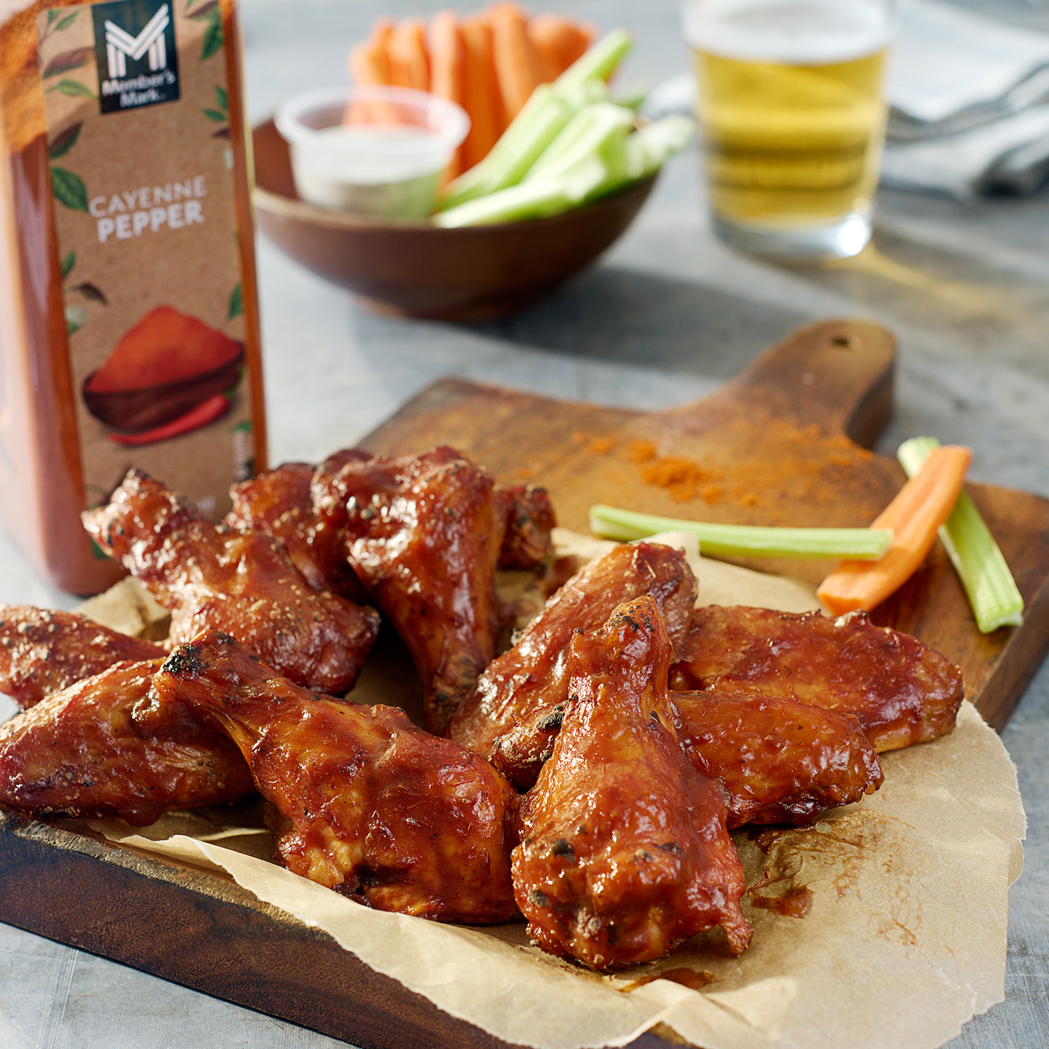 air fryer hot honey wings