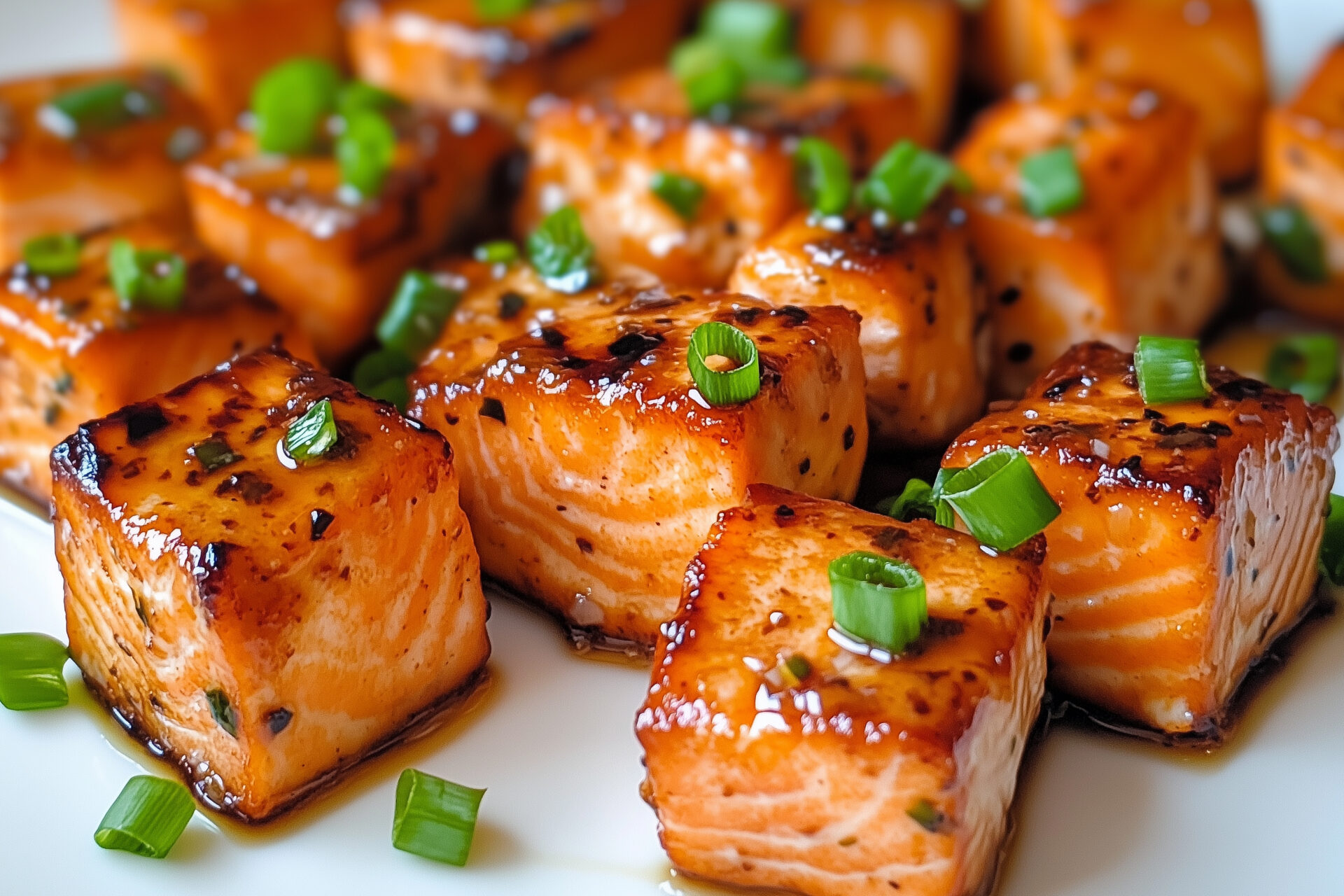 salmon bites