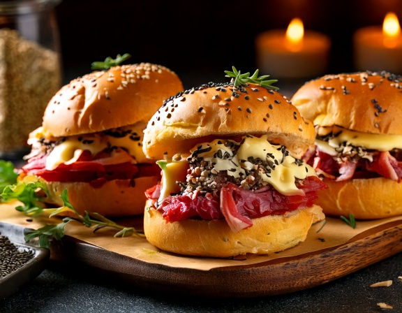 corned beef sliders