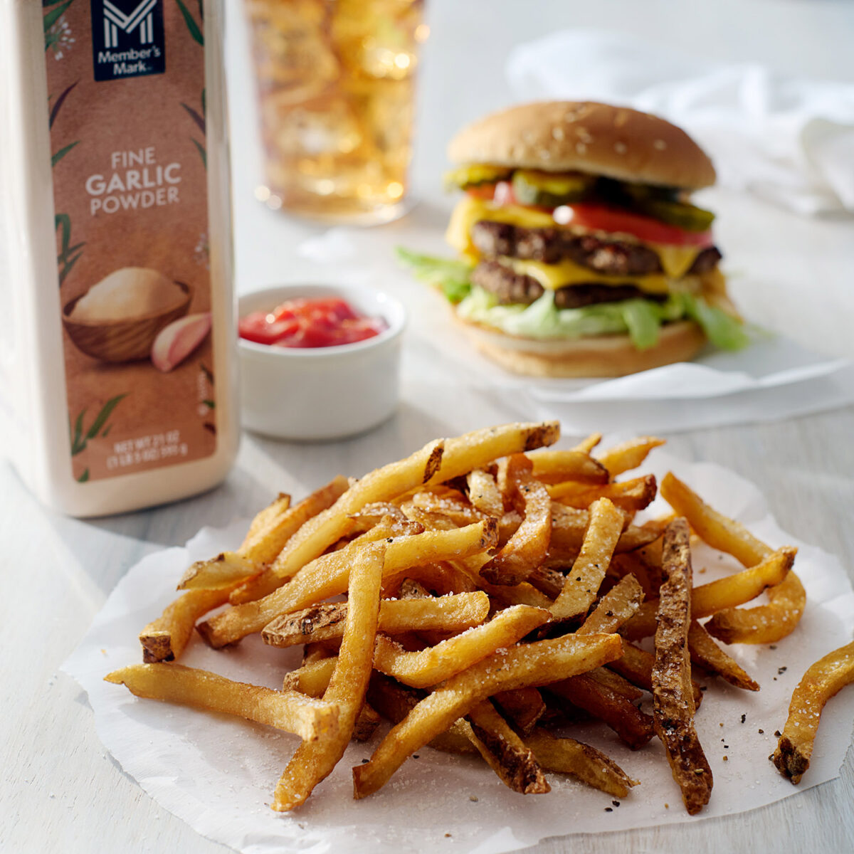garlic fries
