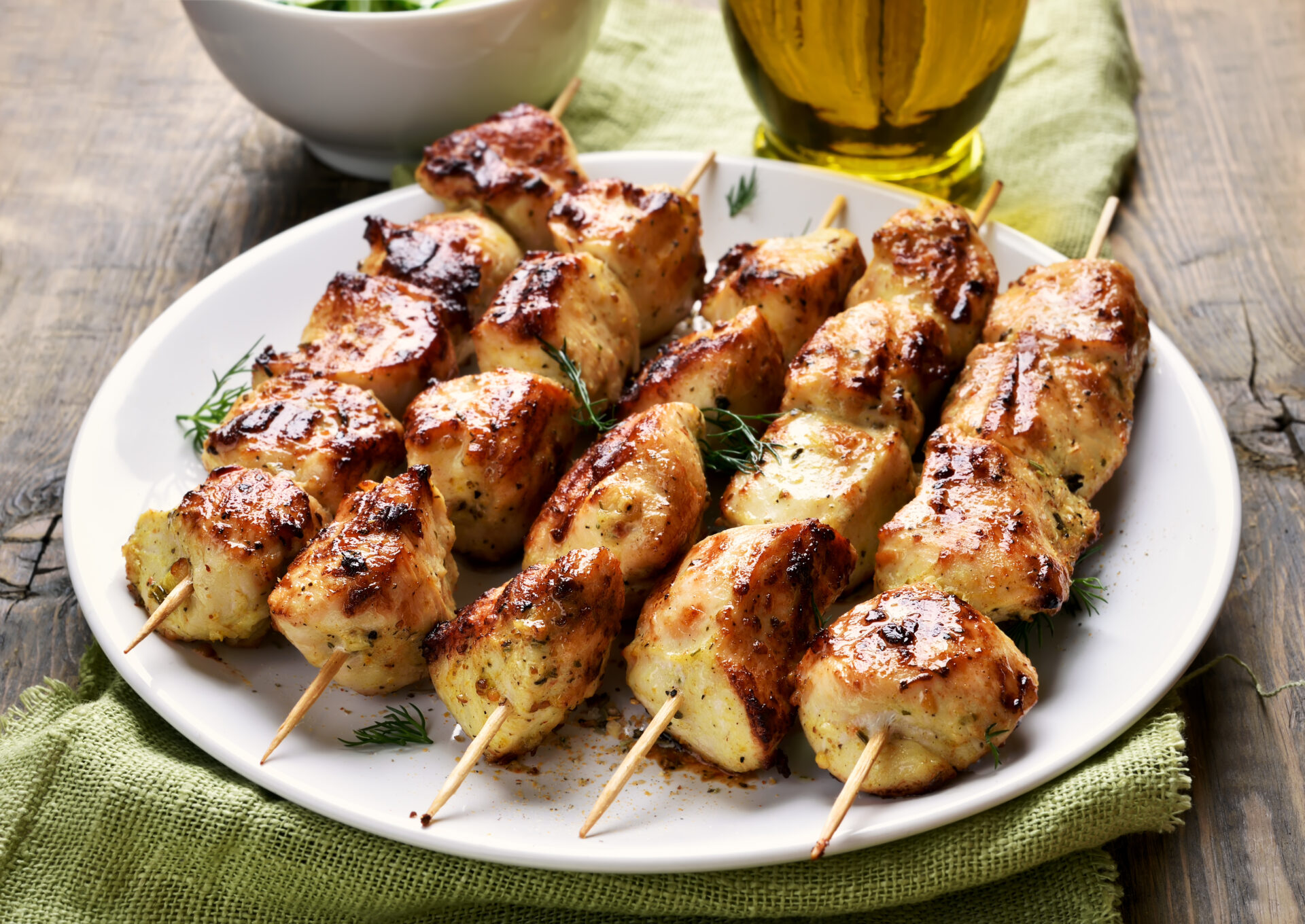 chicken kabob