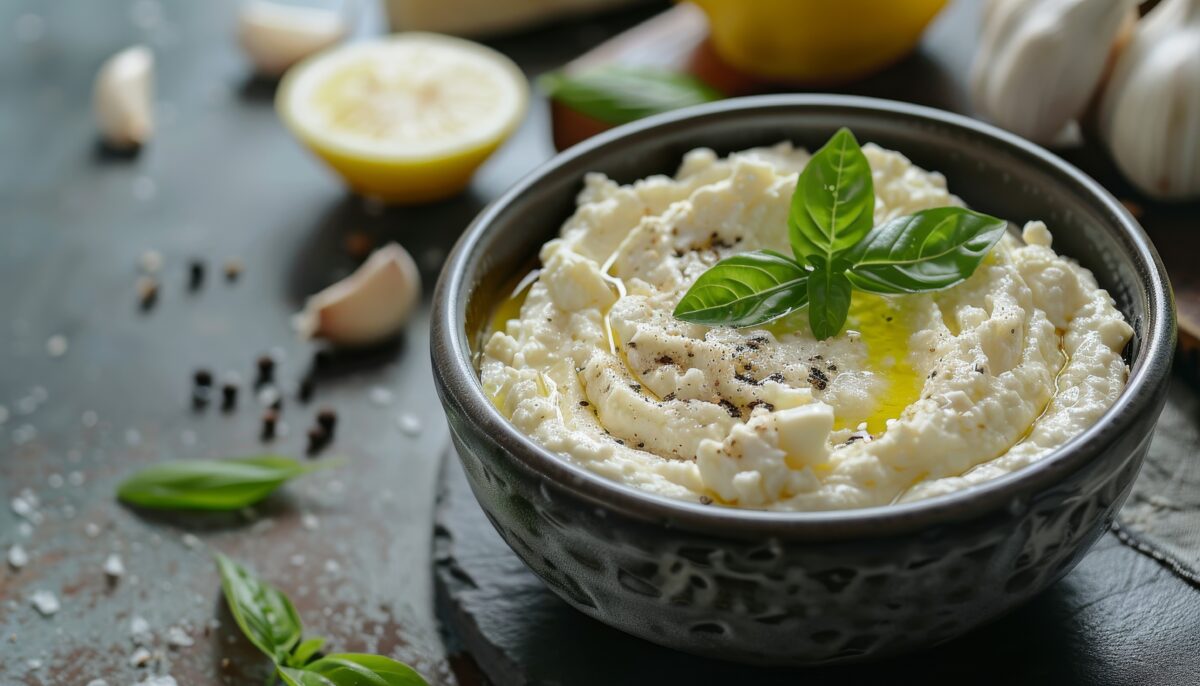 Whipped feta dip