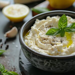 Whipped feta dip