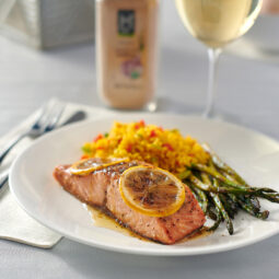 garlic salmon