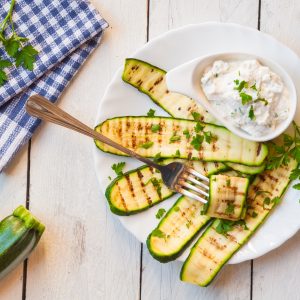 grilled zucchini