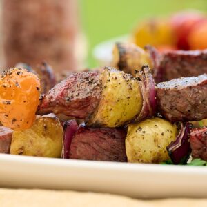steak potato skewers