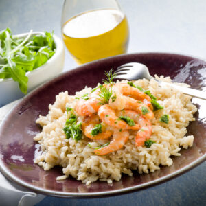 shrimp and rice