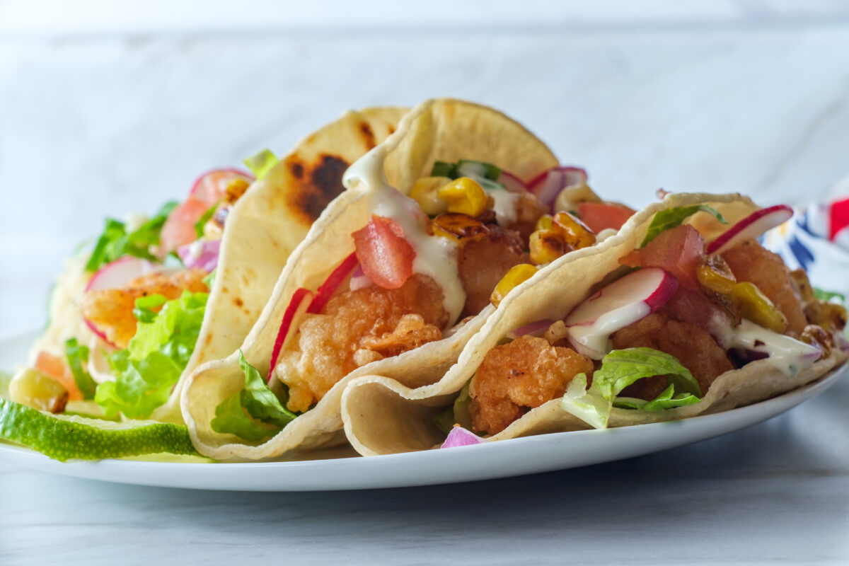 bang bang shrimp tacos