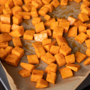 roasted sweet potatoes