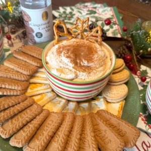 Gingersnap Cookie Holiday Dip