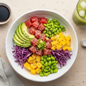 Ahi Tuna Poke Bowl