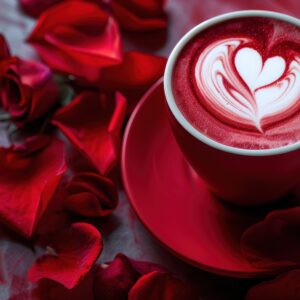 red velvet latte
