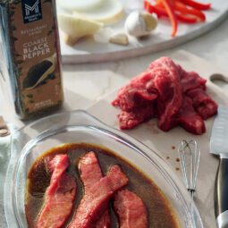 black pepper beef