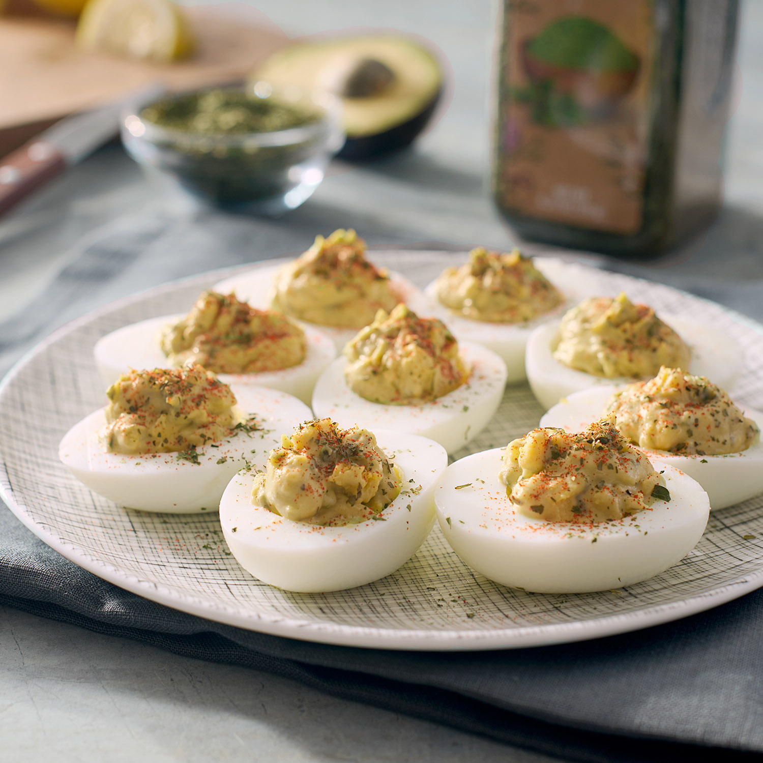 deviled eggs
