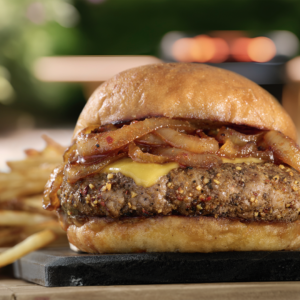 Smoky Garlic/Applewood Burger