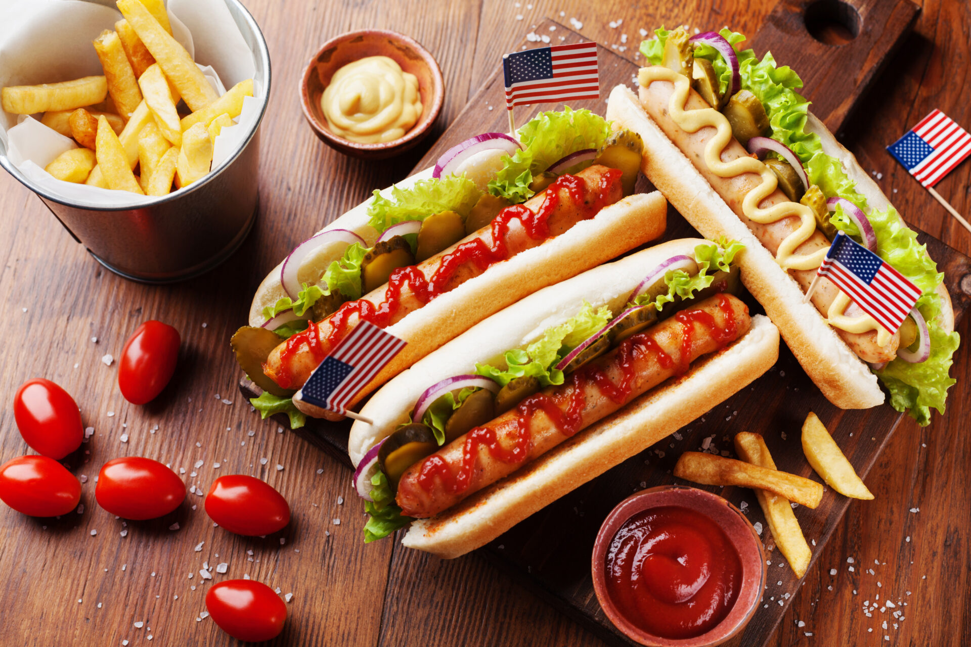 hot dog bar