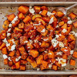Hot Honey Sweet Potatoes