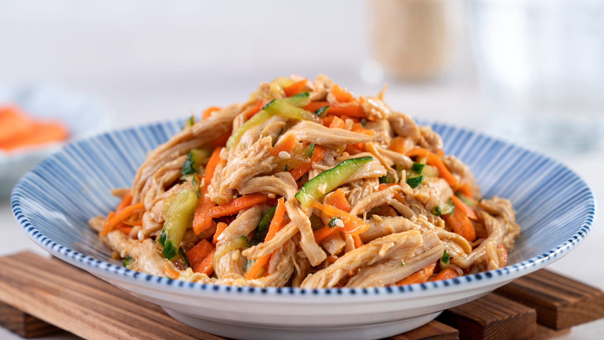 shredded chicken