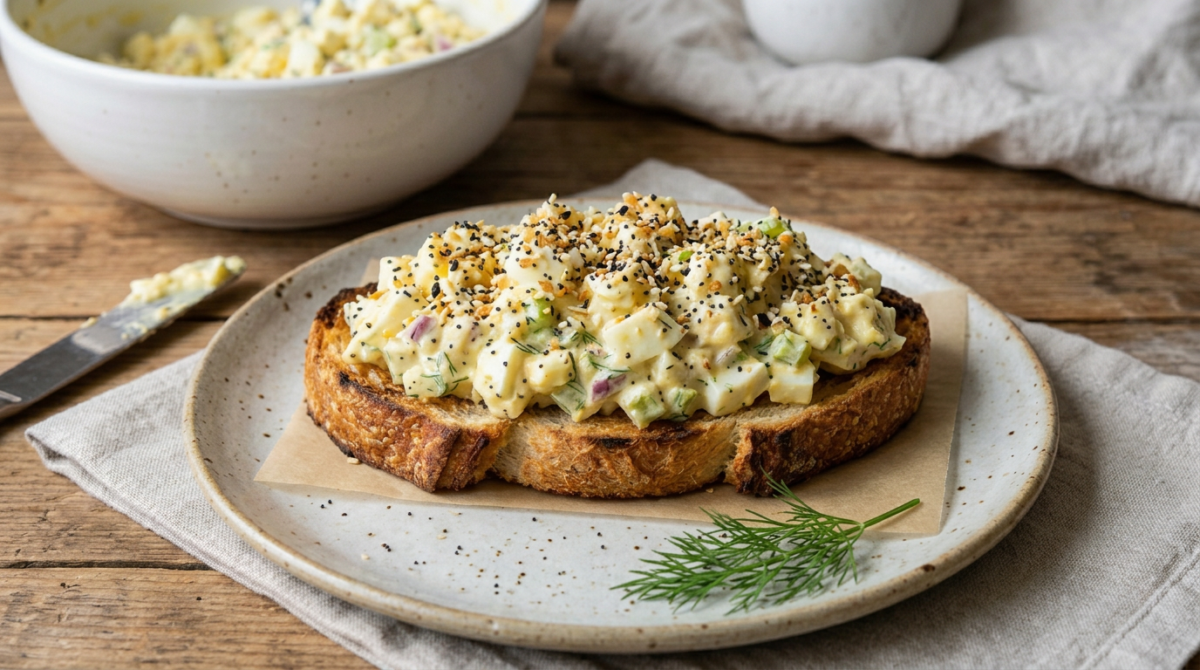 Everything Bagel Egg Salad