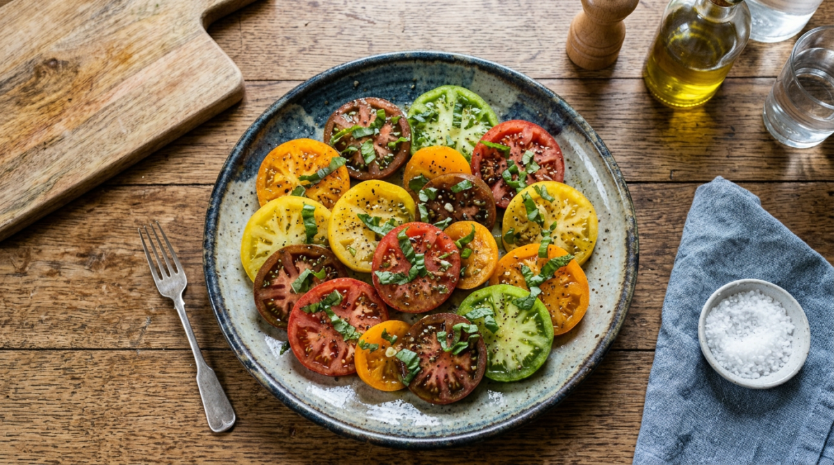 Marinated Tomato Slices