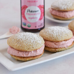 Raspberry Whoopie Pie