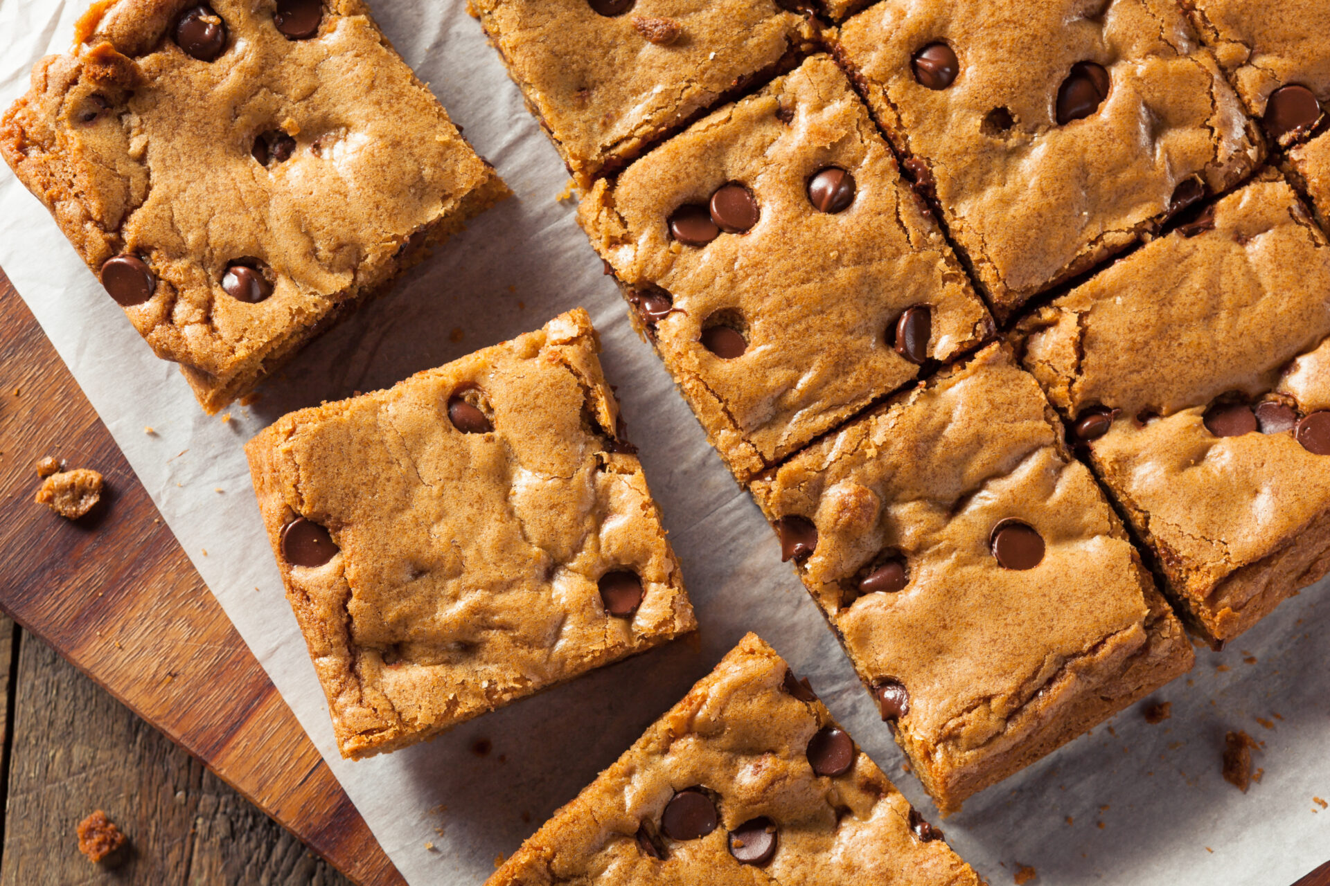 Chocolate Chip Blondies