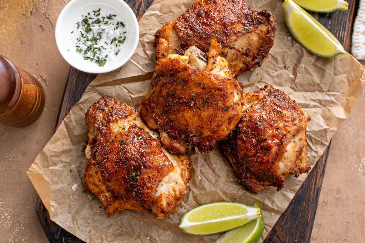 air fryer chicken thighs